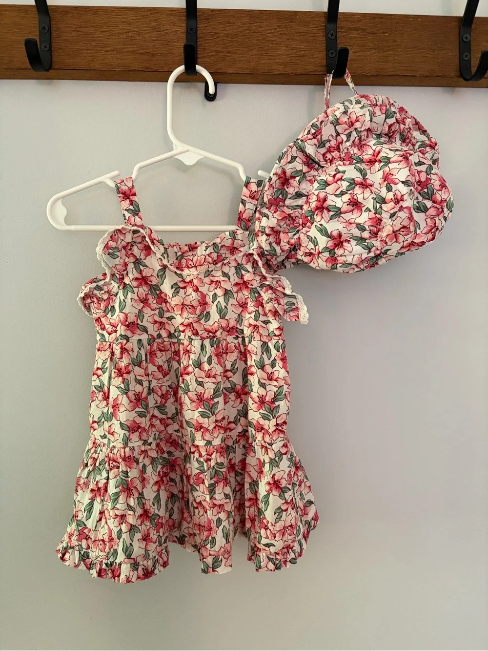 Janie and Jack Pink Floral Dress